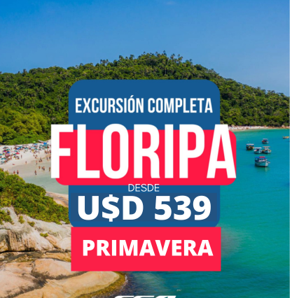 FLORIANÓPOLIS COMPLETISIMO - 8 DÍAS - 5 NOCHES