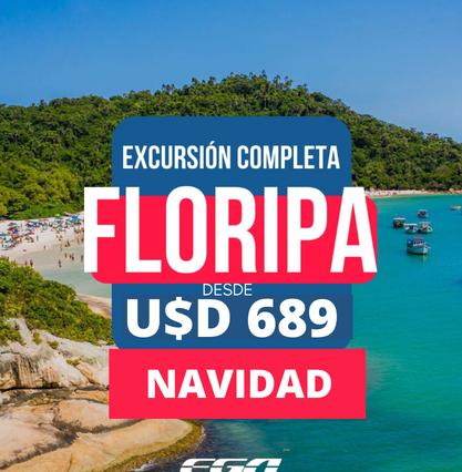 FLORIANÓPOLIS COMPLETISIMO - NAVIDAD - 8 DÍAS - 5 NOCHES