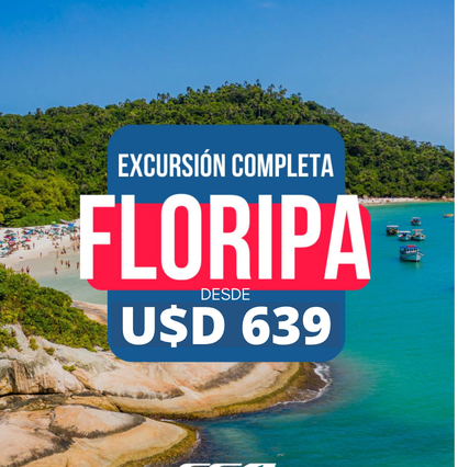 FLORIANÓPOLIS COMPLETISIMO - 8 DÍAS - 5 NOCHES