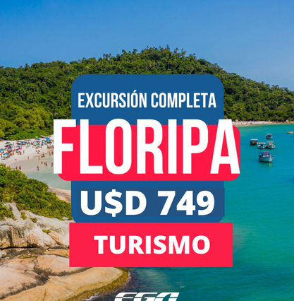FLORIANÓPOLIS COMPLETISIMO - TURISMO 2027 - 8 DÍAS - 5 NOCHES